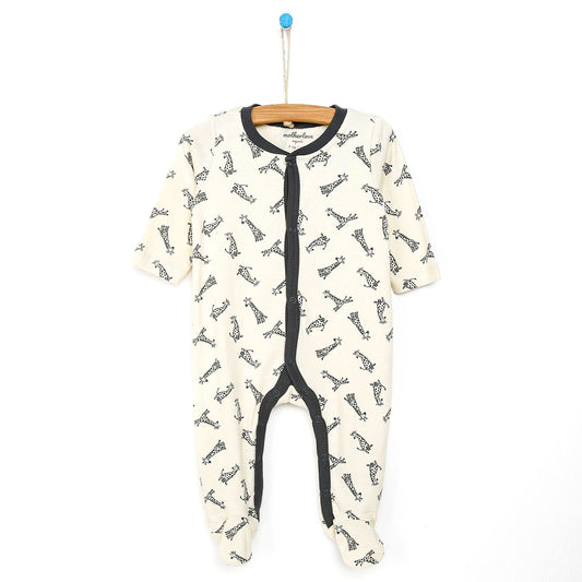 Motherlove Newborn Organic Footed Jumpsuit - Green