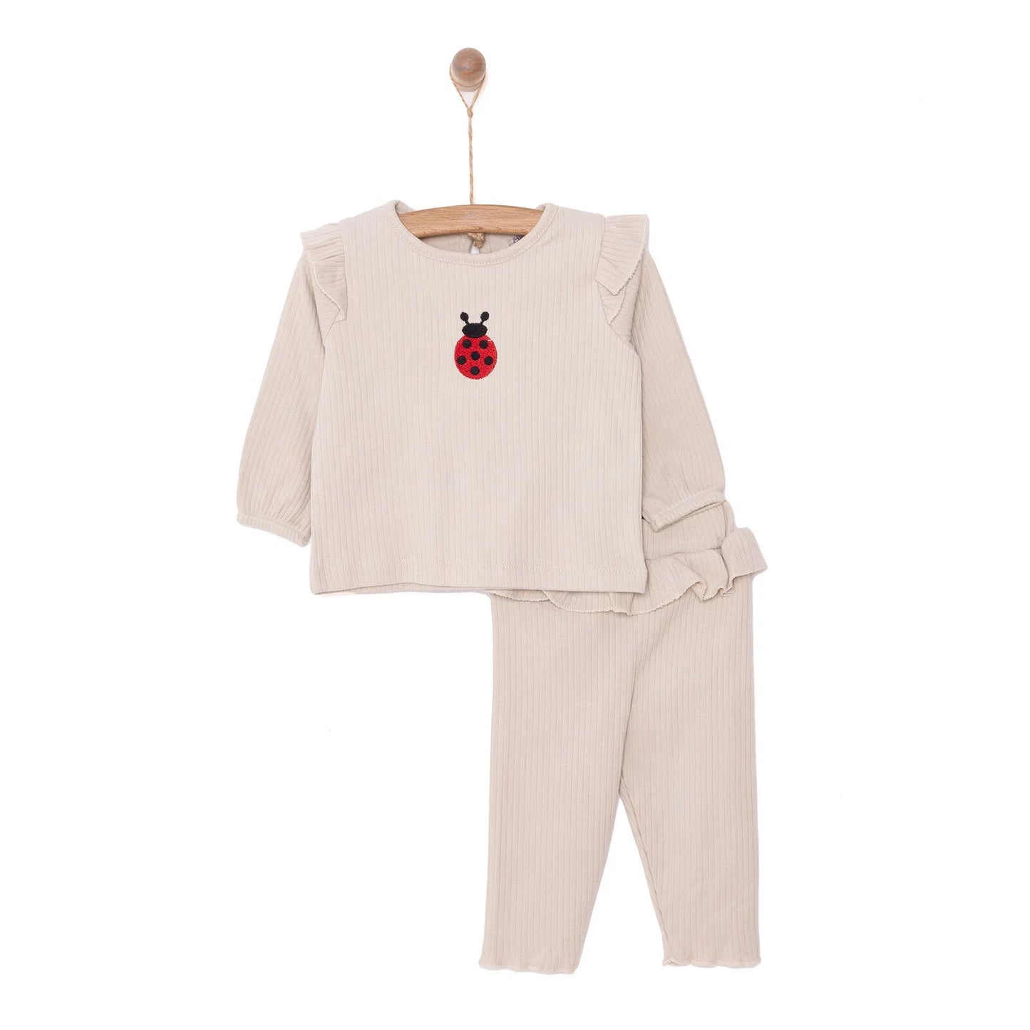 HelloBaby Basic Baby Girl Jogger - Beige