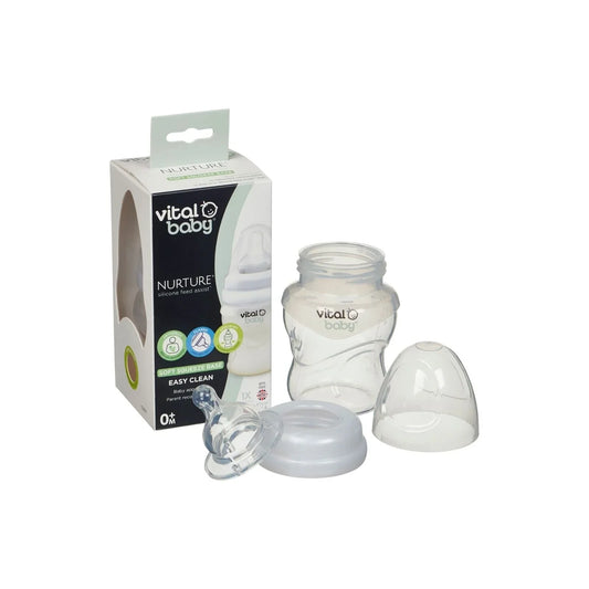 Vital Baby Nurture Silicone Feed Bottle 150ml