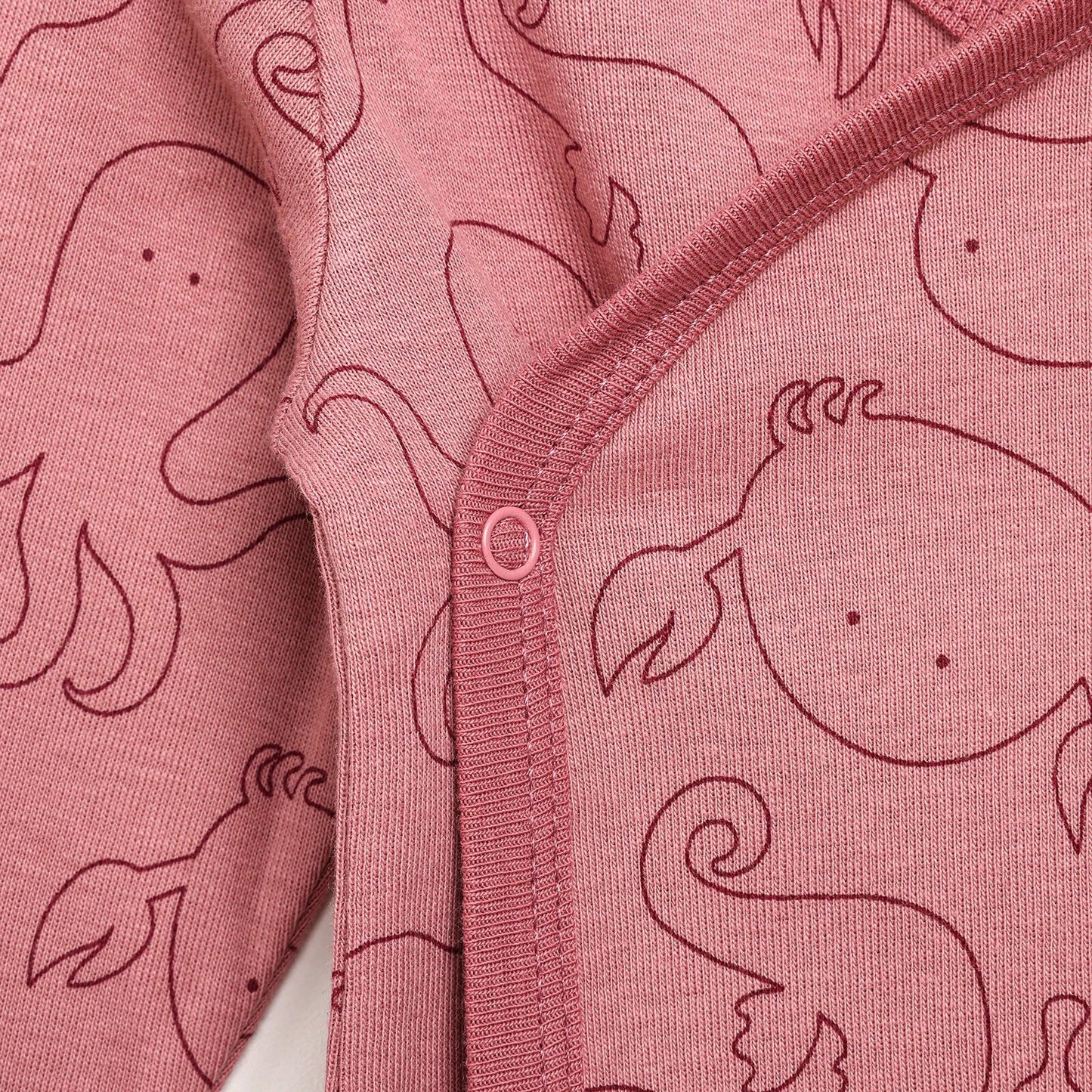 Motherlove Newborn Organic Sleeve Bodysuit - Beige