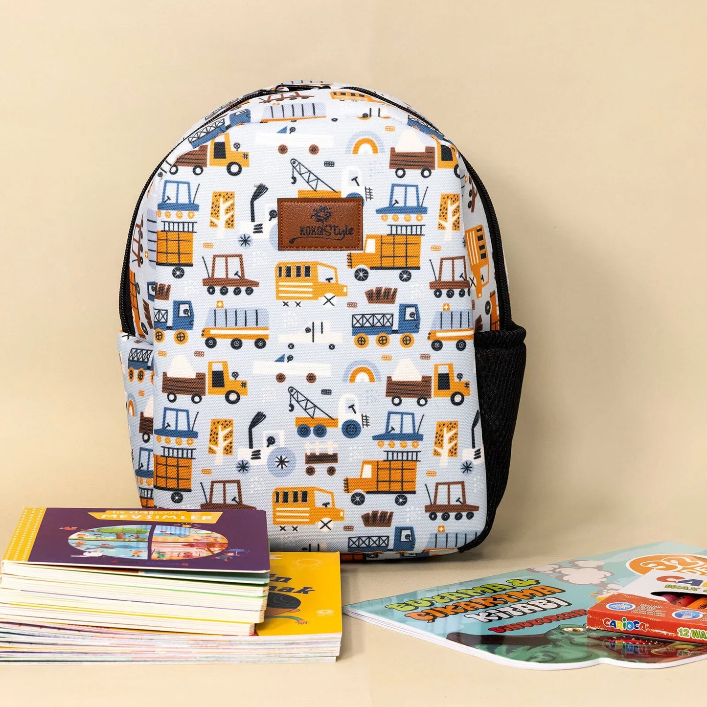 Kokopatik  Boy Backpack - Light Blue