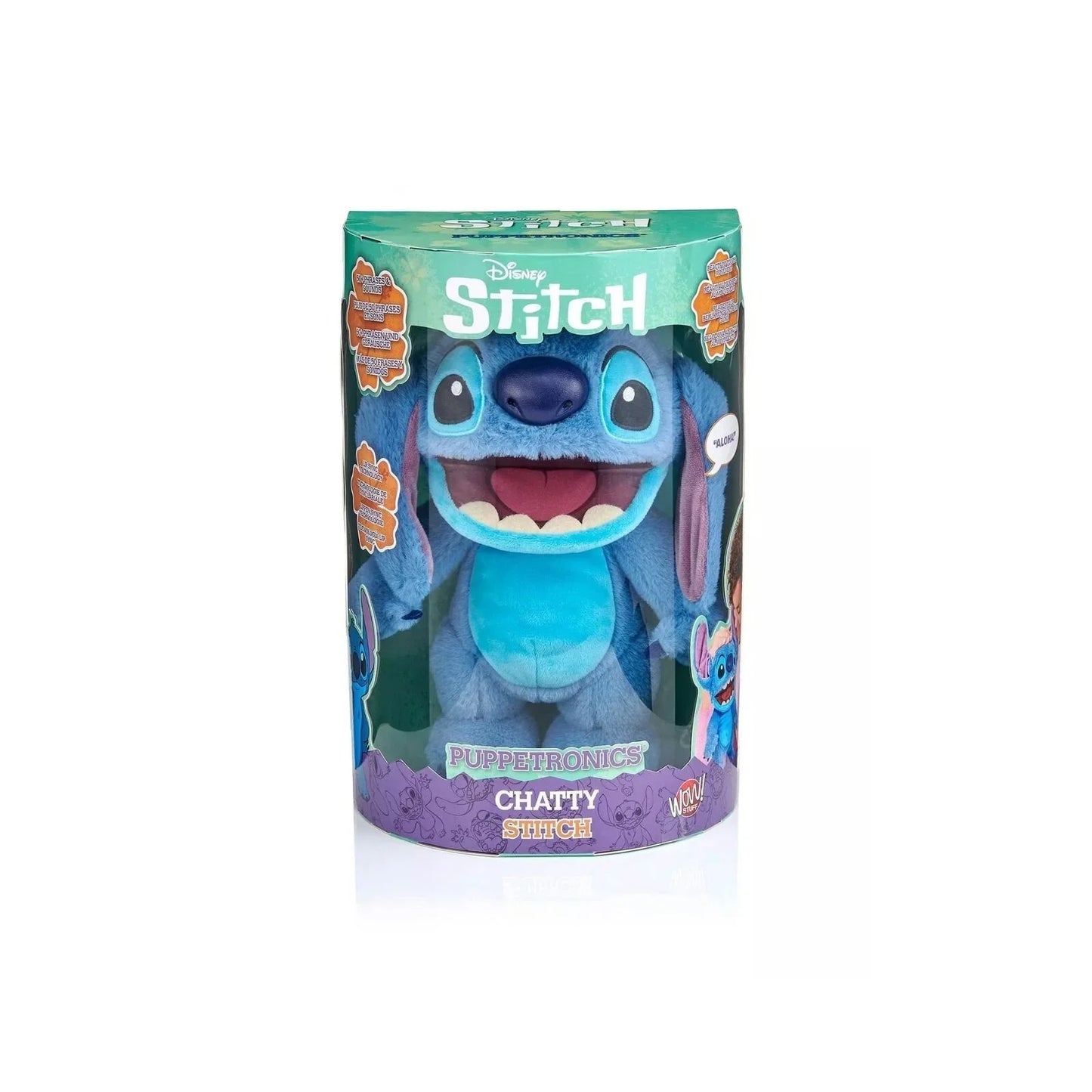 Disney Stitch Chatty Deluxe Puppetronic