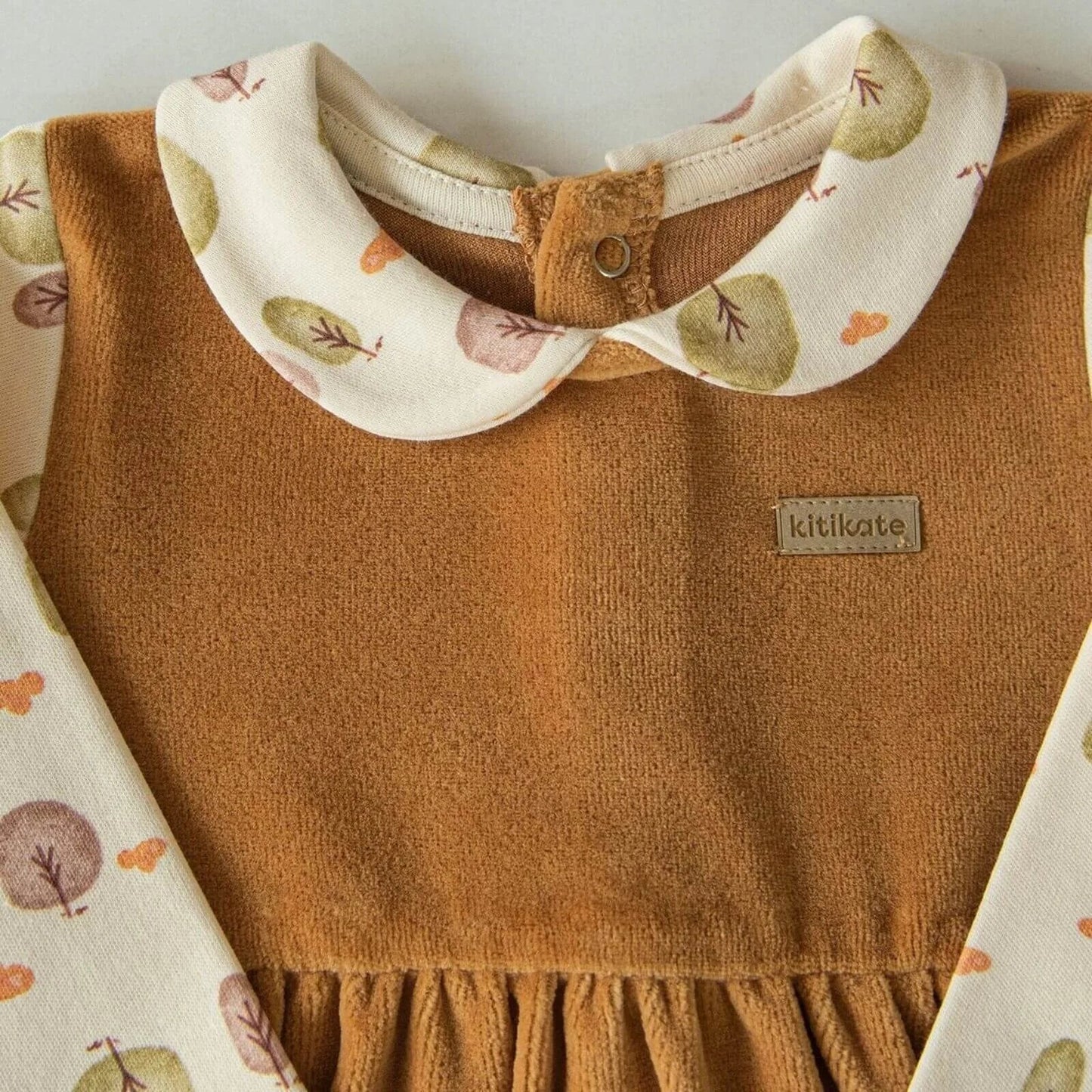 Kitikate Organic Wilma Dress - Mustard