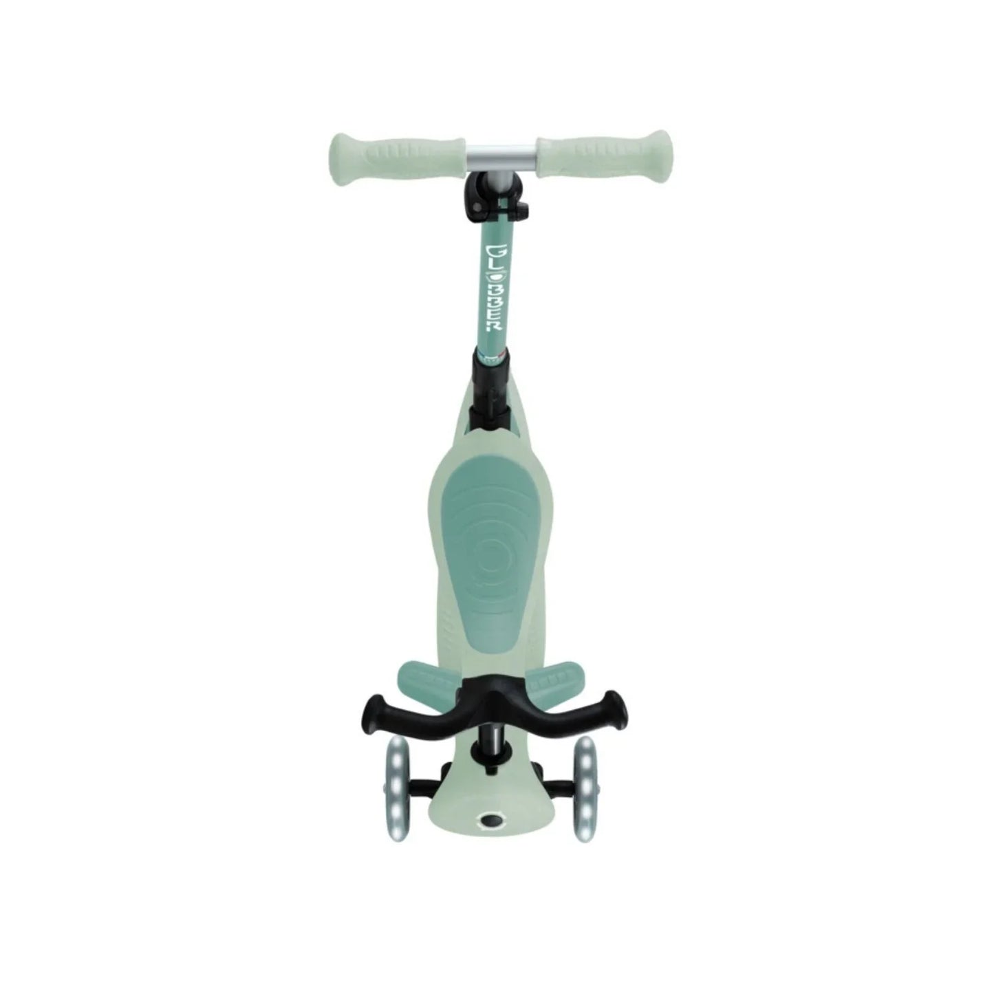 Globber Go Up Active Lights Eco Scooter - Pistachio