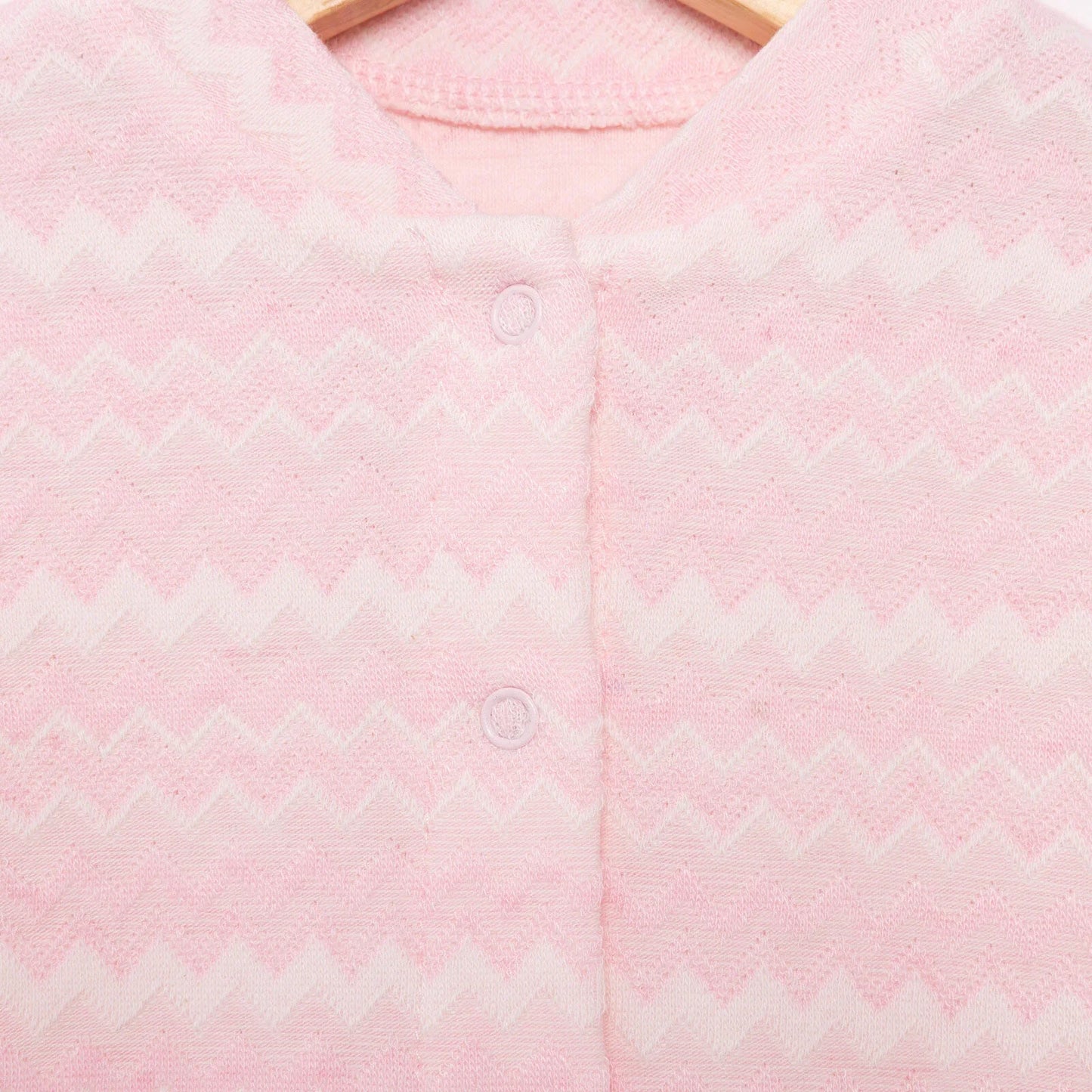 Bebbek Unisex Footed Jumpsuit - Light Pink