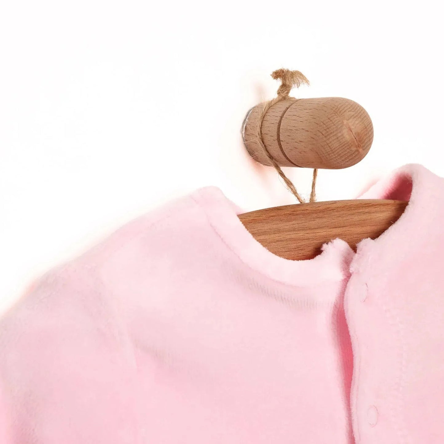 HelloBaby Cardigan - Footed Bottom - Pink