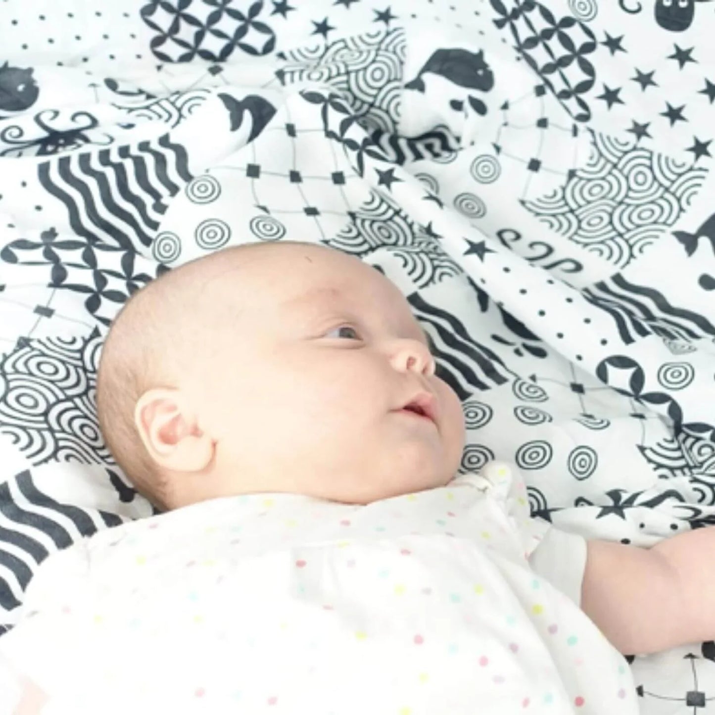 MuslinZ 3 Pack Bamboo/Organic Cotton Muslin Squares 70x70cm - Sensory