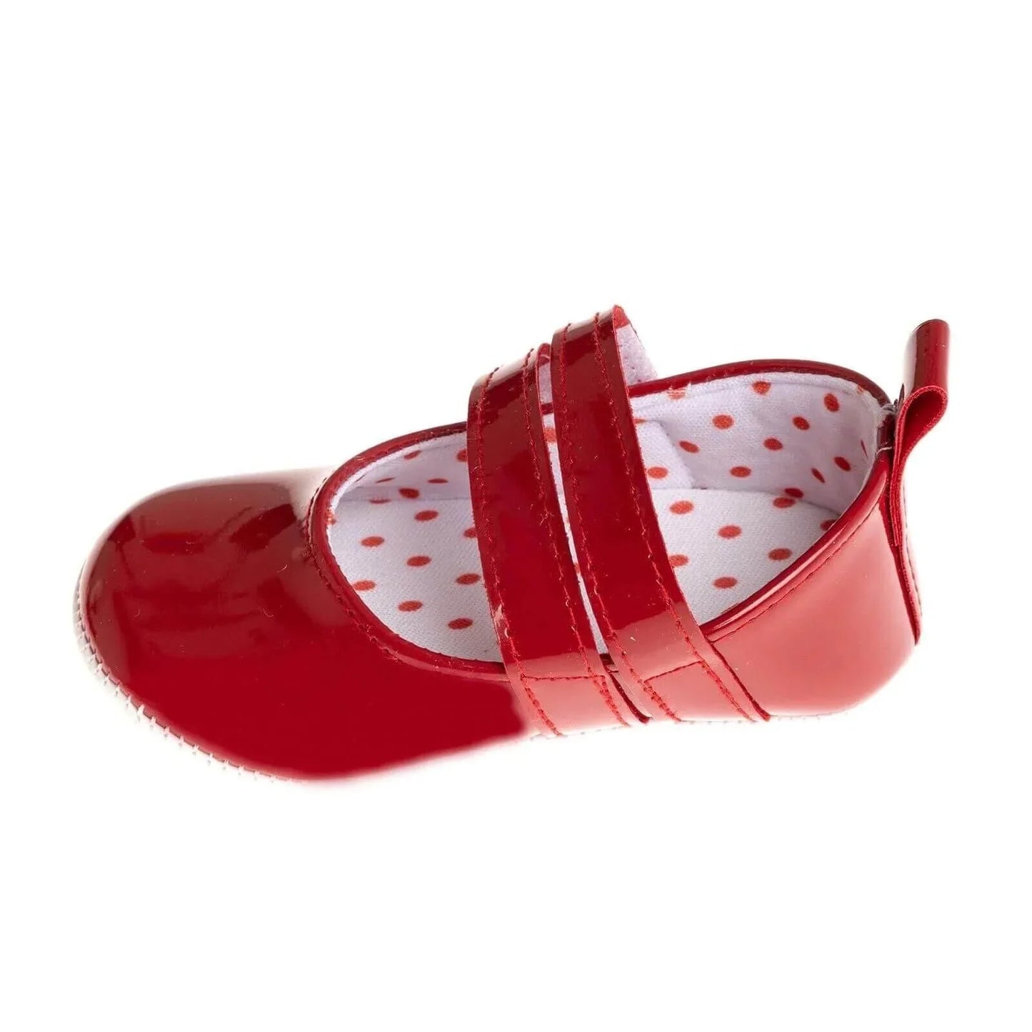 Papulin Baby Girl Booties - Red