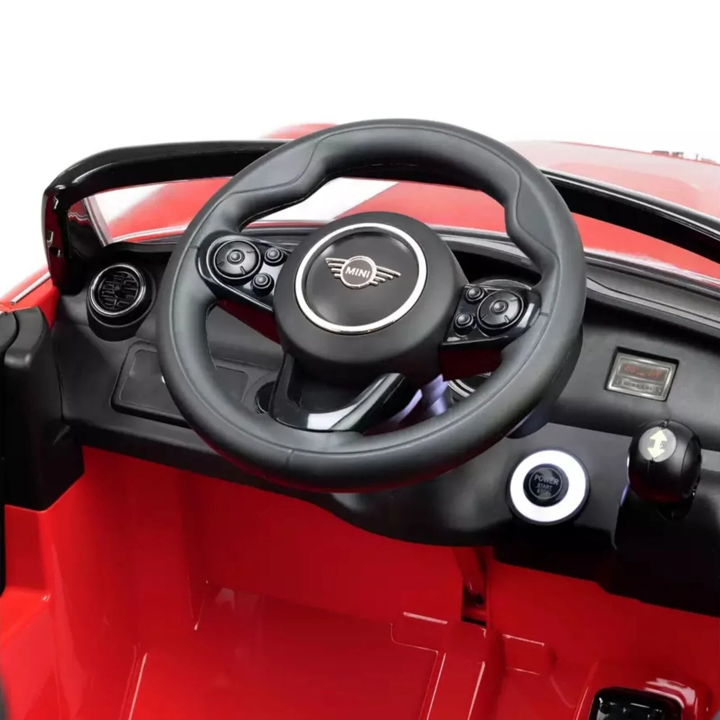 Xootz Mini Cooper Convertible 12V Electric Ride On - Red