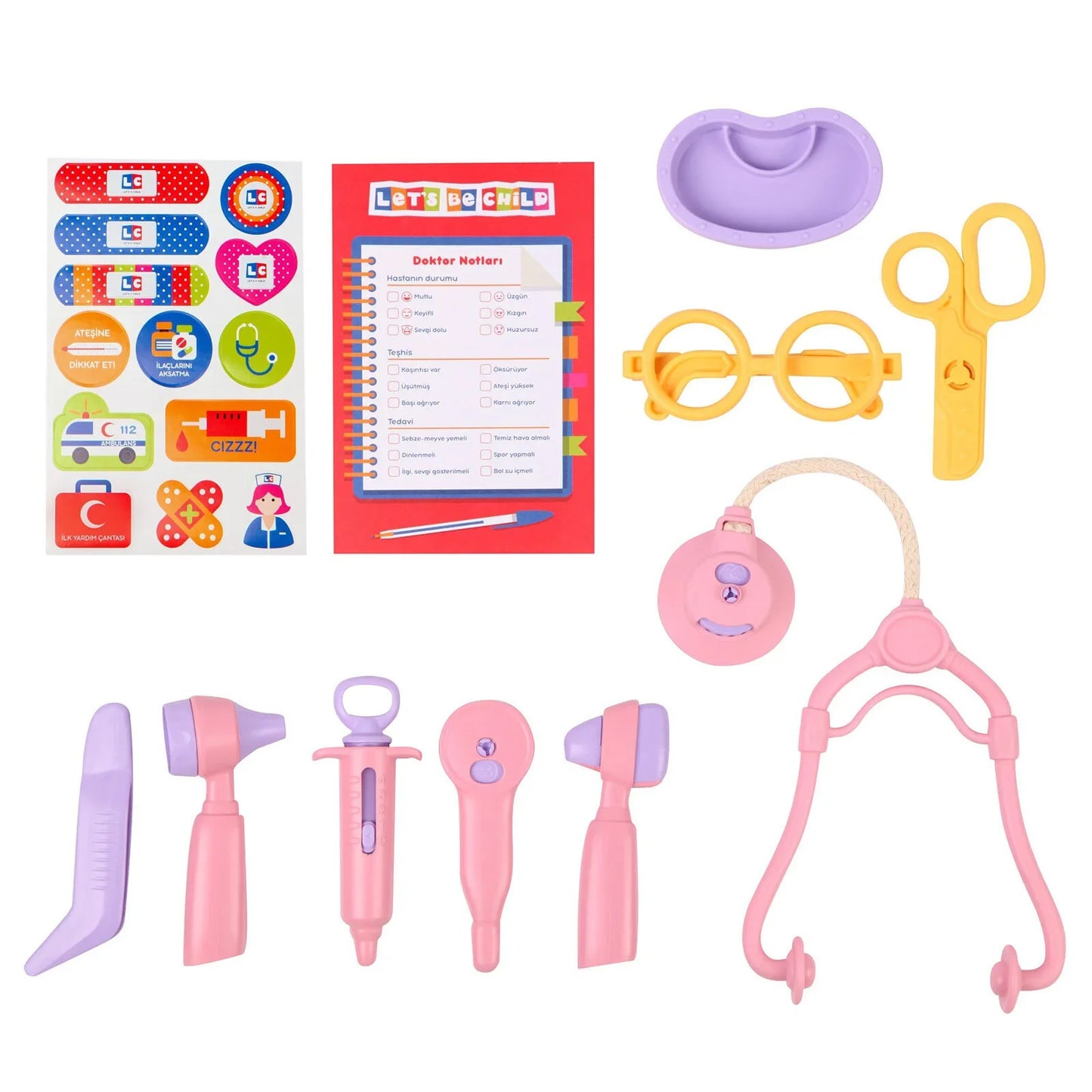 Let's Be Child Bag Doctor Set Assorted