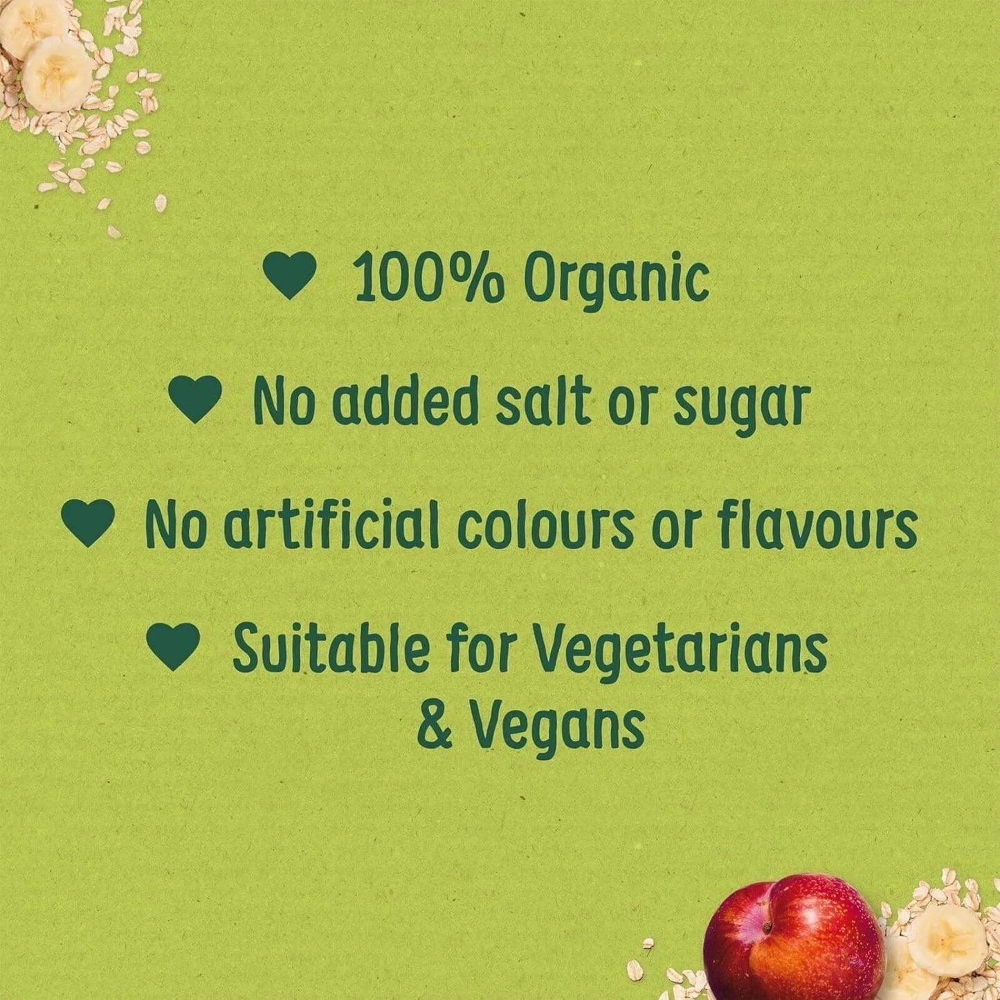 Organix Banana & Plum Porridge 7+ months 200g