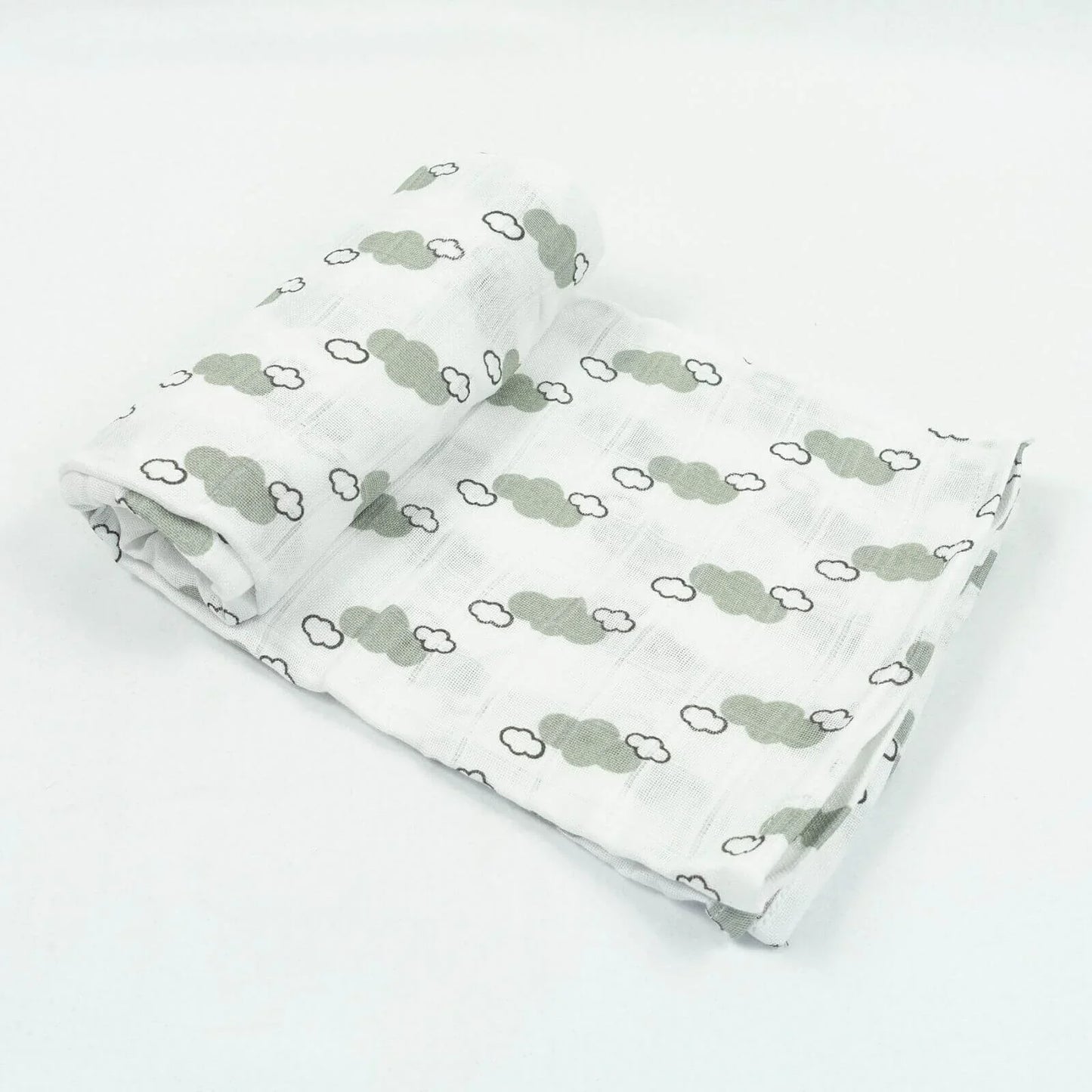 MuslinZ Bamboo/Organic Cotton Muslin Set - Grey Cloud