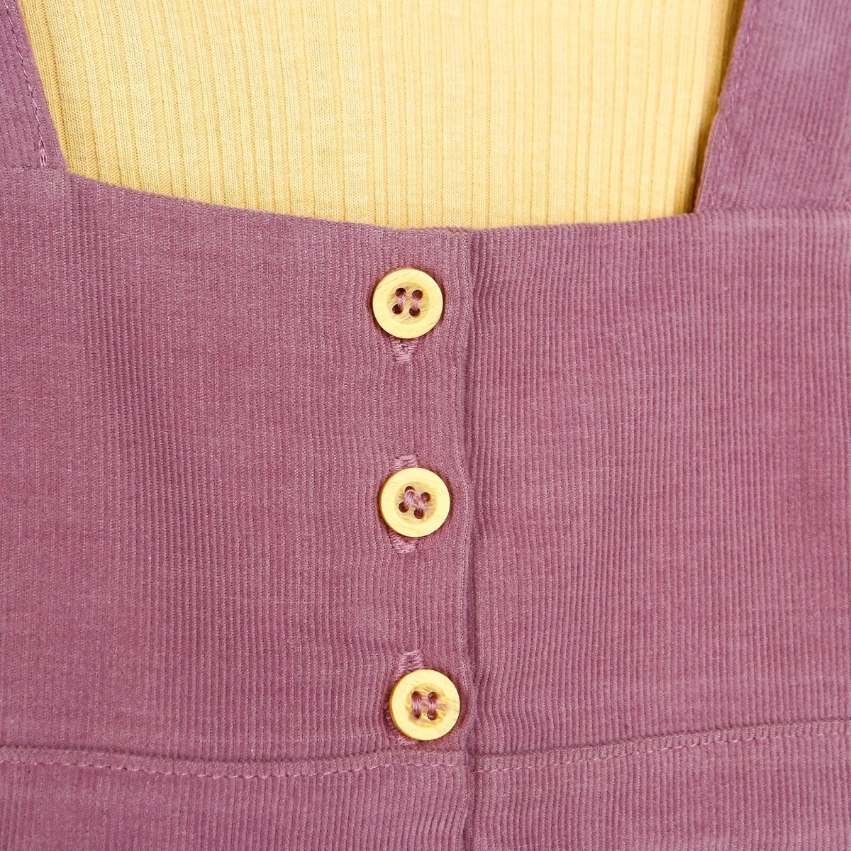 Cassiope Salopette Skirt - Sweatshirt - Damson