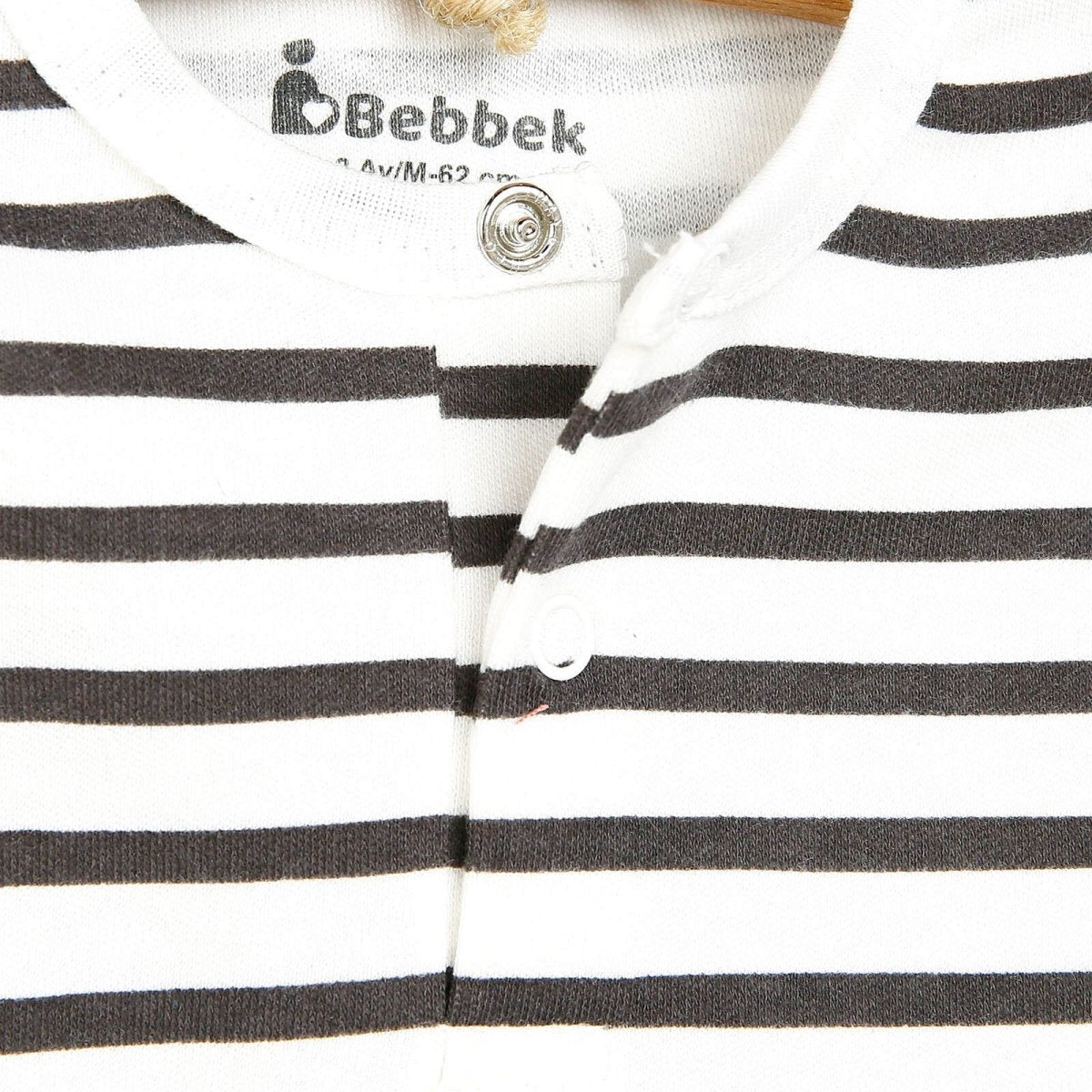 Bebbek Newborn Sweatshirt Footless Bottom - Green