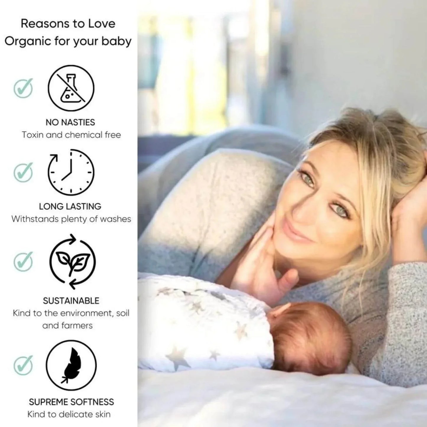 Bloomsbury Mill Jungle Cubs Muslin Sleep Bag