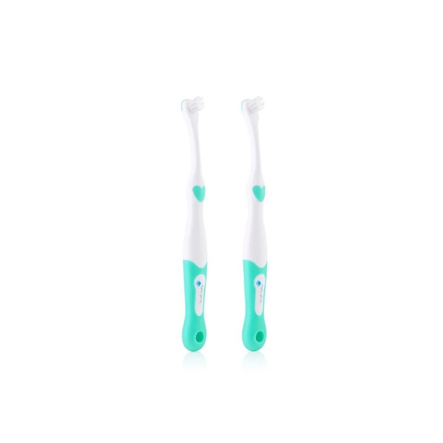 brush-baby First Brush Pack of 2 - Mixed Colours