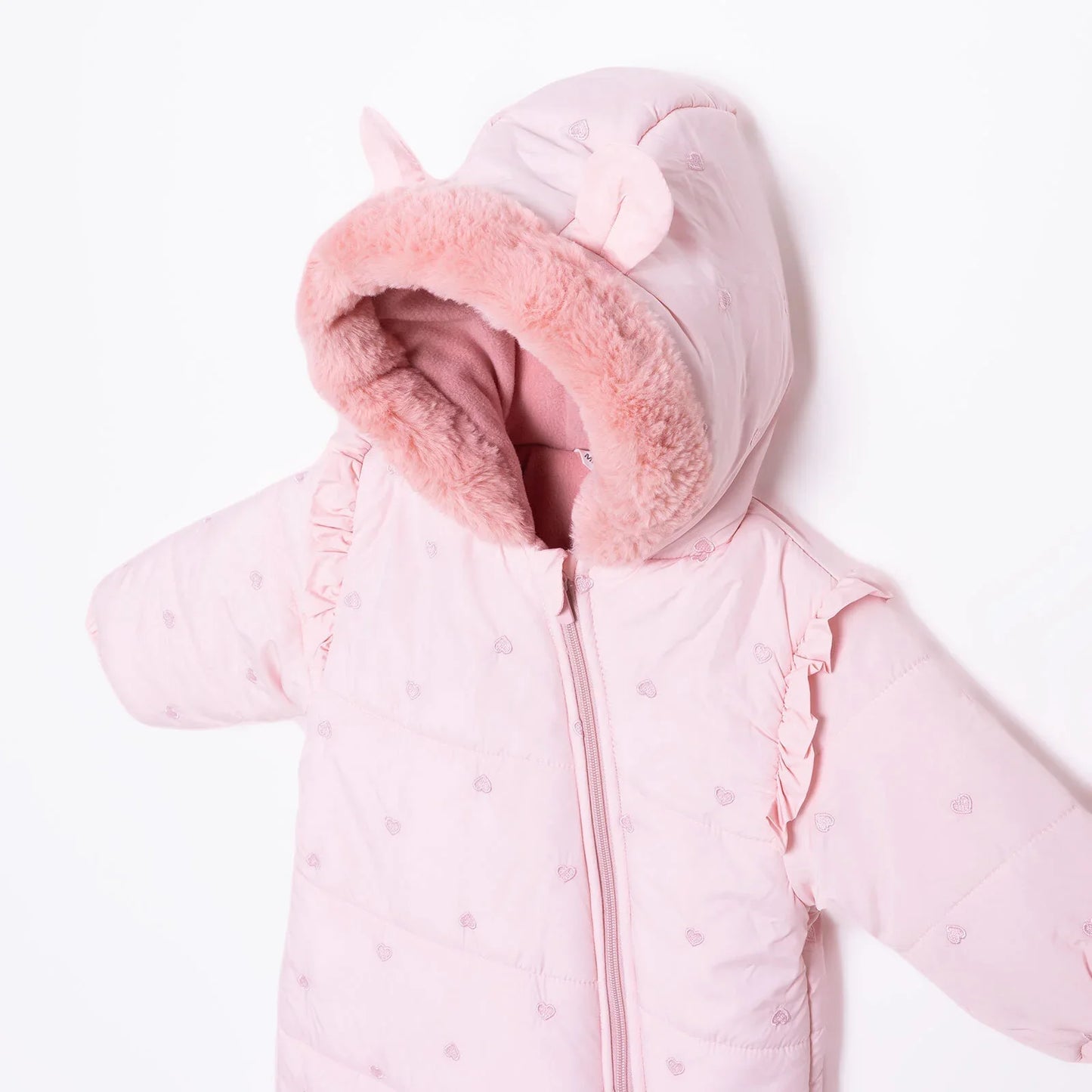 Midimod Girl Snowsuit - Light Pink