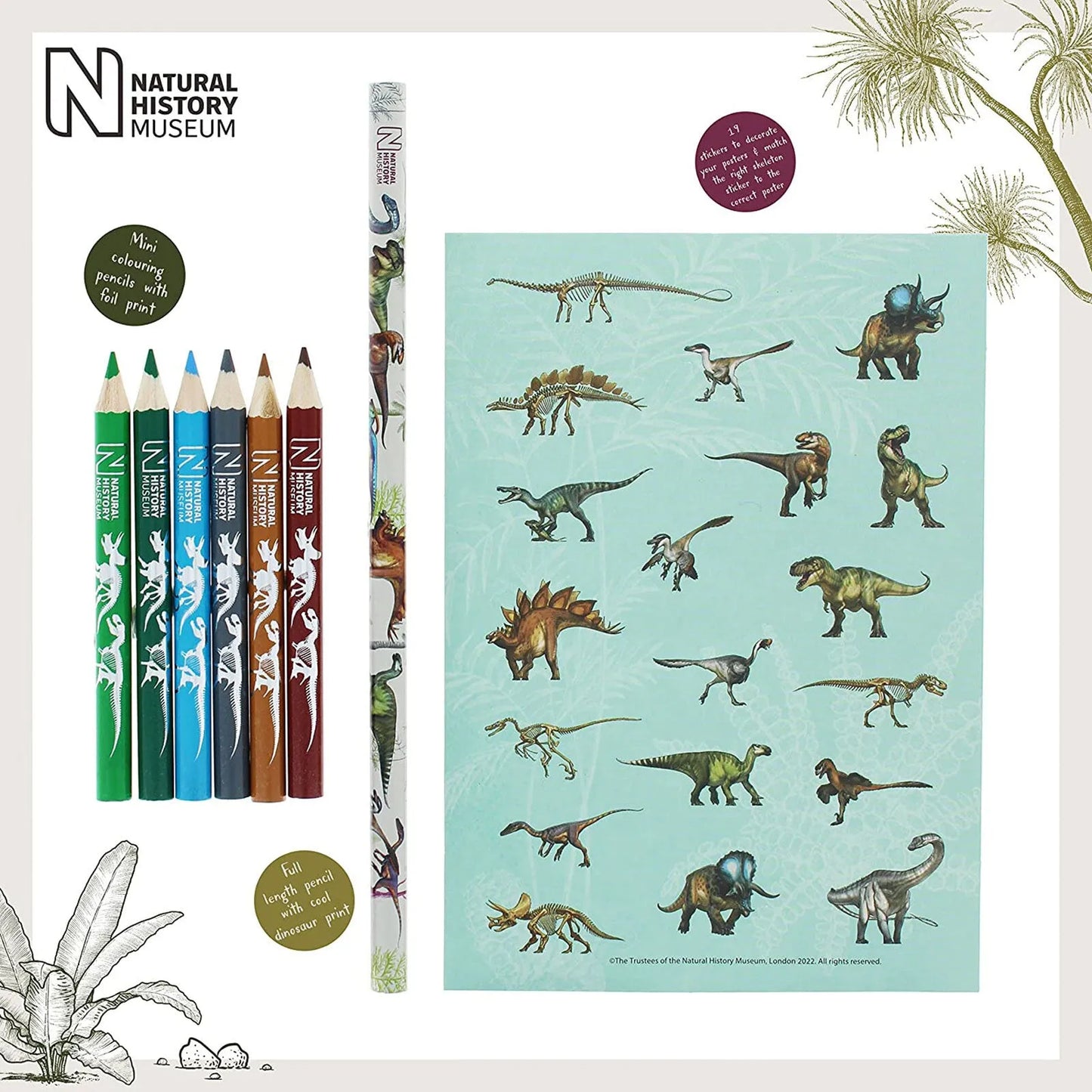 National History Museum Mini Travel Set