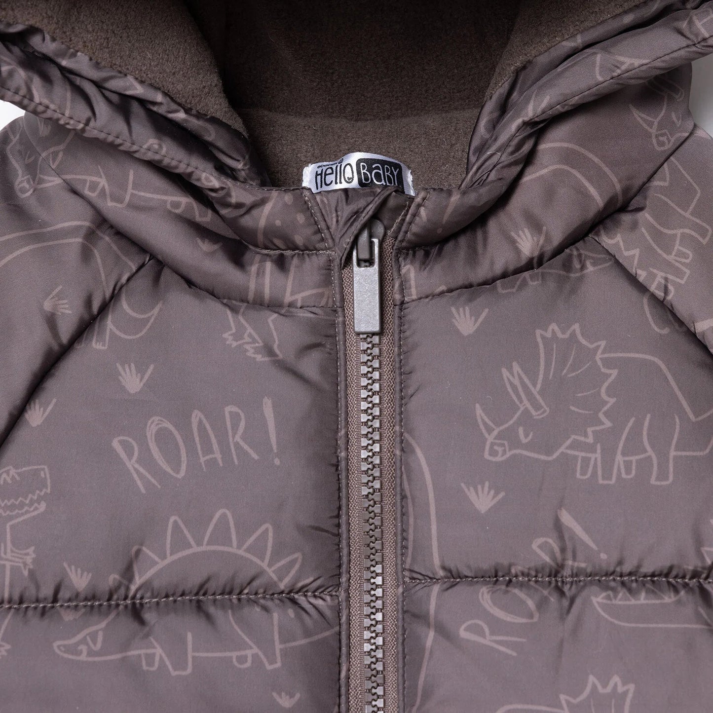 HelloBaby Coat - Brown Printed