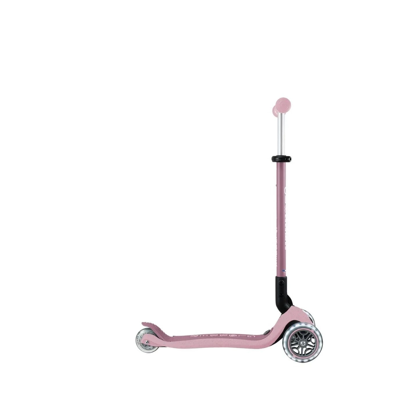 Globber Go Up Active Lights Eco Scooter - Berry
