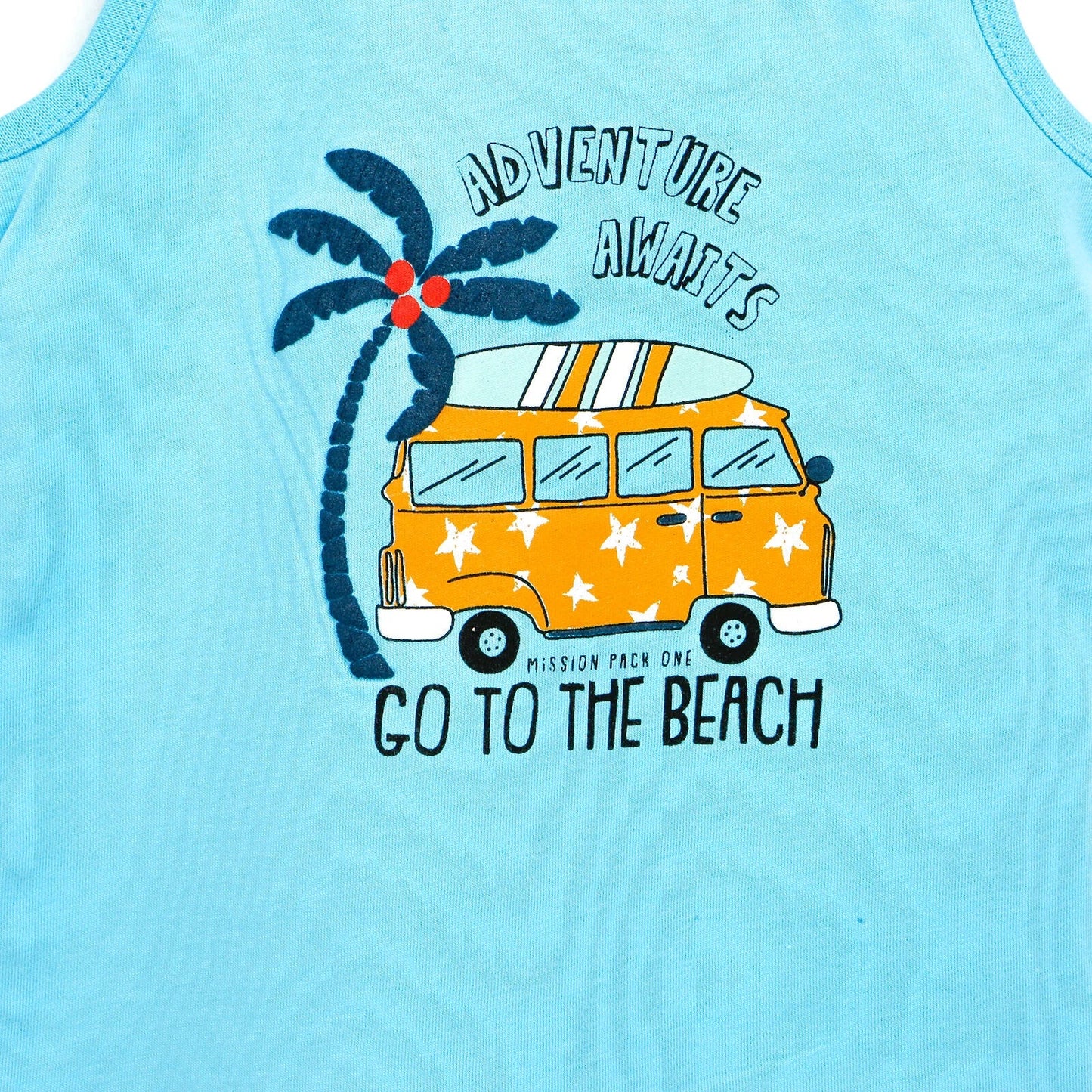 HelloBaby Basic Baby Boy Tank Top - Turquois