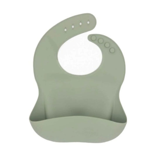 BLW Essentials Silicone Bib - Sage