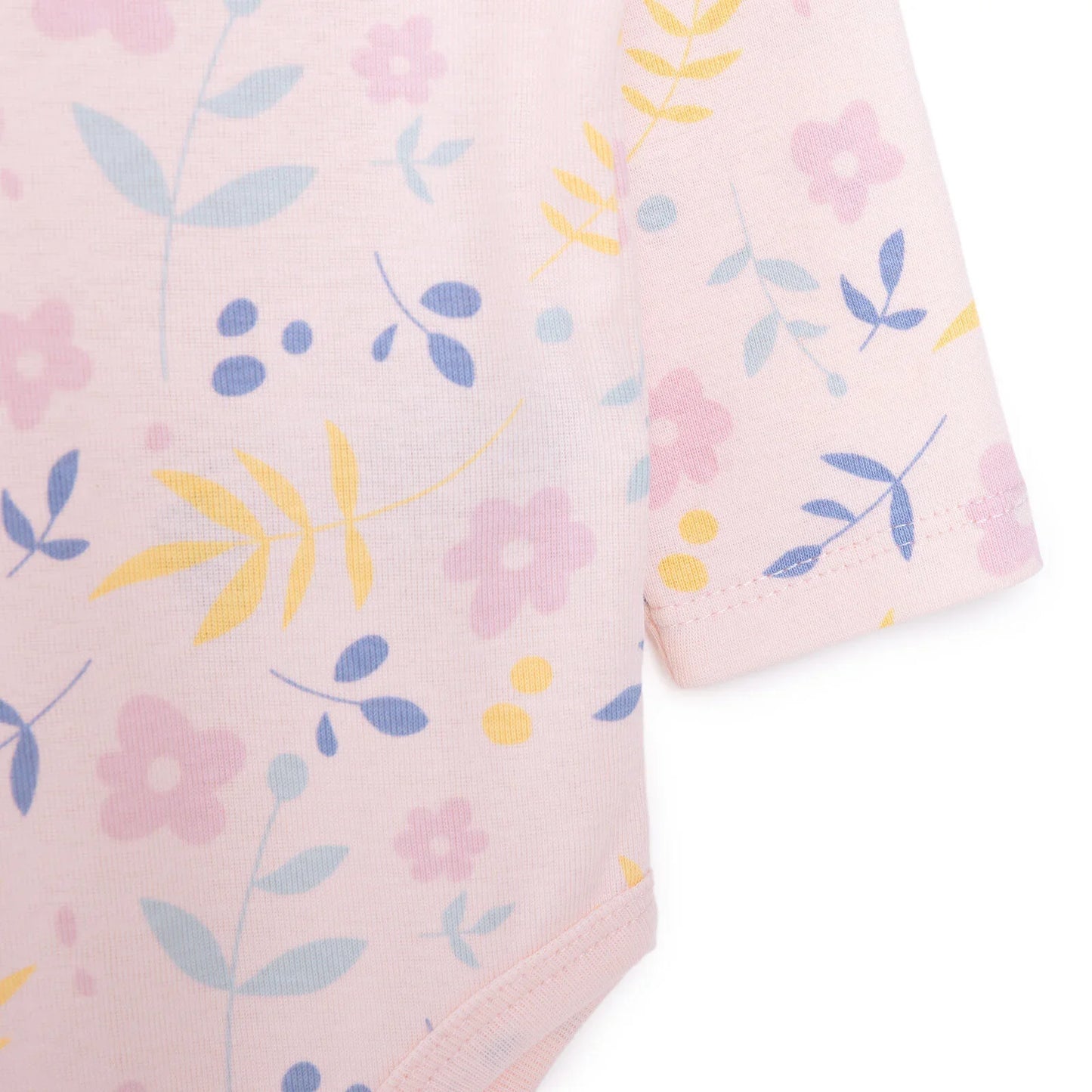 HelloBaby Girl Long Sleeve Bodysuit - Light Pink