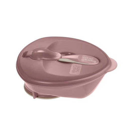 Vital Baby Nourish Power Suction Bowl - Natural Berry