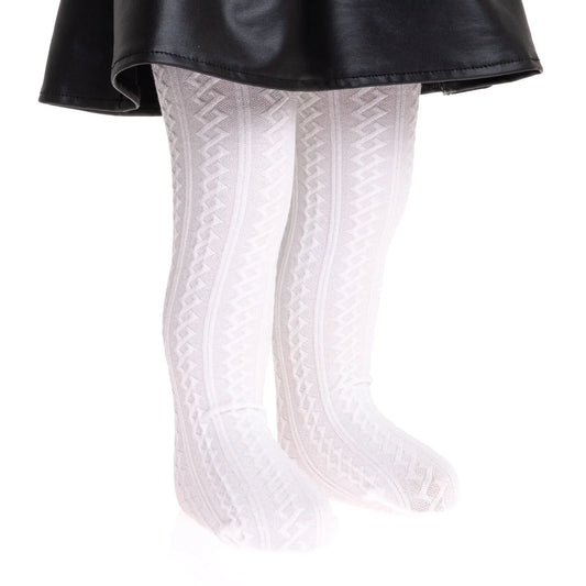 HelloBaby Baby Girl Tight - White