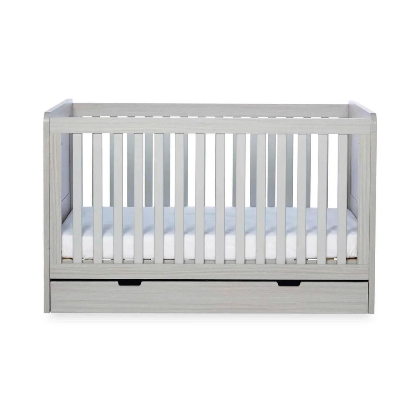 Ickle Bubba Pembrey Furniture Set Under Drawer Ash Grey 3 pcs - Premium Sprung Mattress