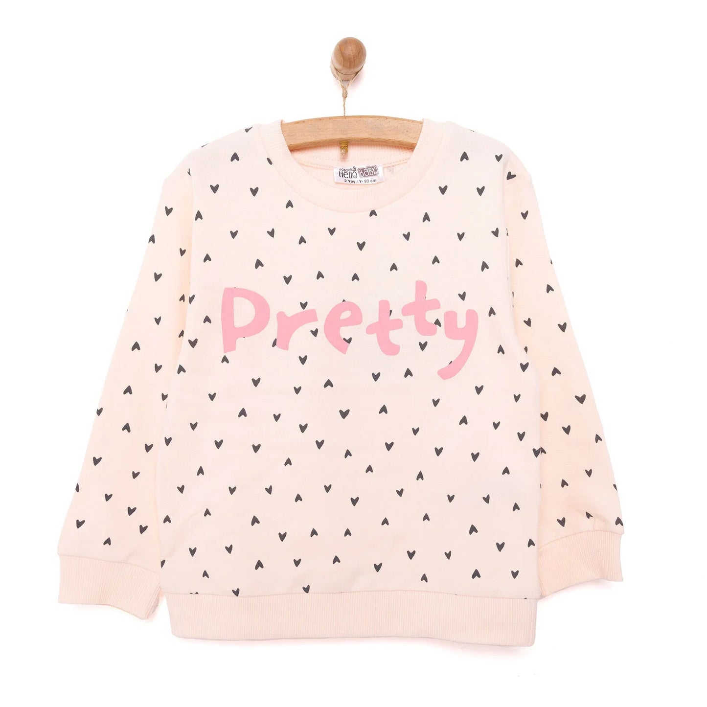 HelloBaby Basic Low Raised Lion Printed Sweatshirt - Printed