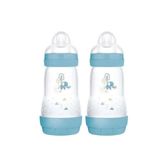 MAM Easy Start Anti Colic Bottle 260ml Pack of 2 - Blue