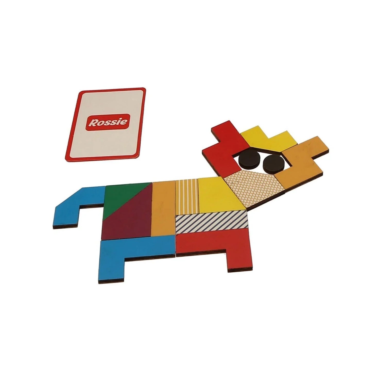 Rossie Colored Wooden Blocks