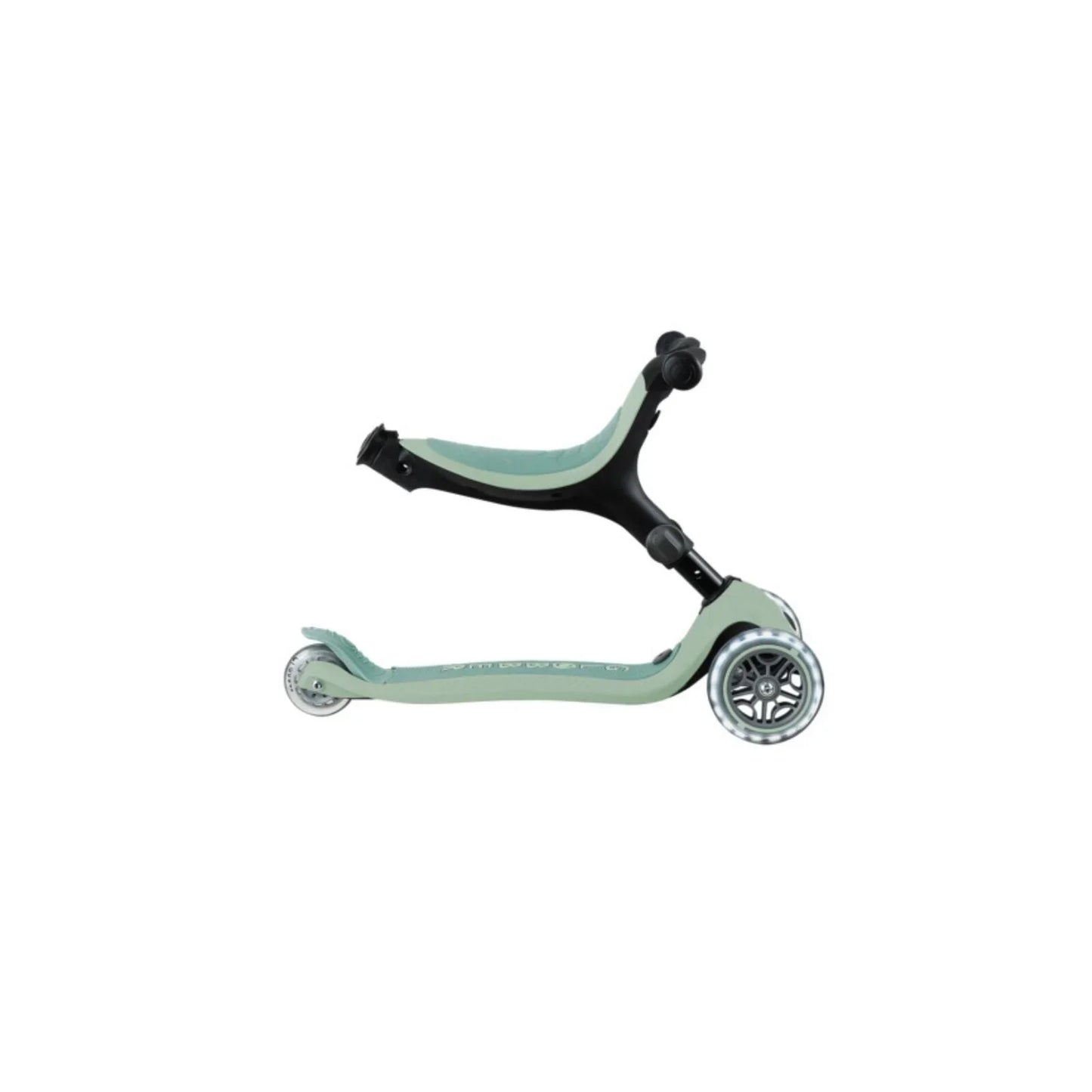 Globber Go Up Active Lights Eco Scooter - Pistachio