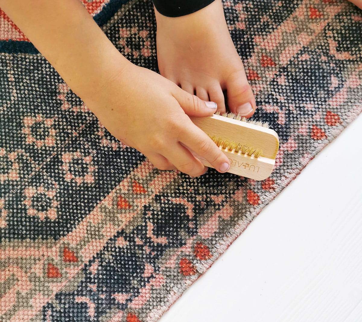 Nagelbürste aus Buchenholz