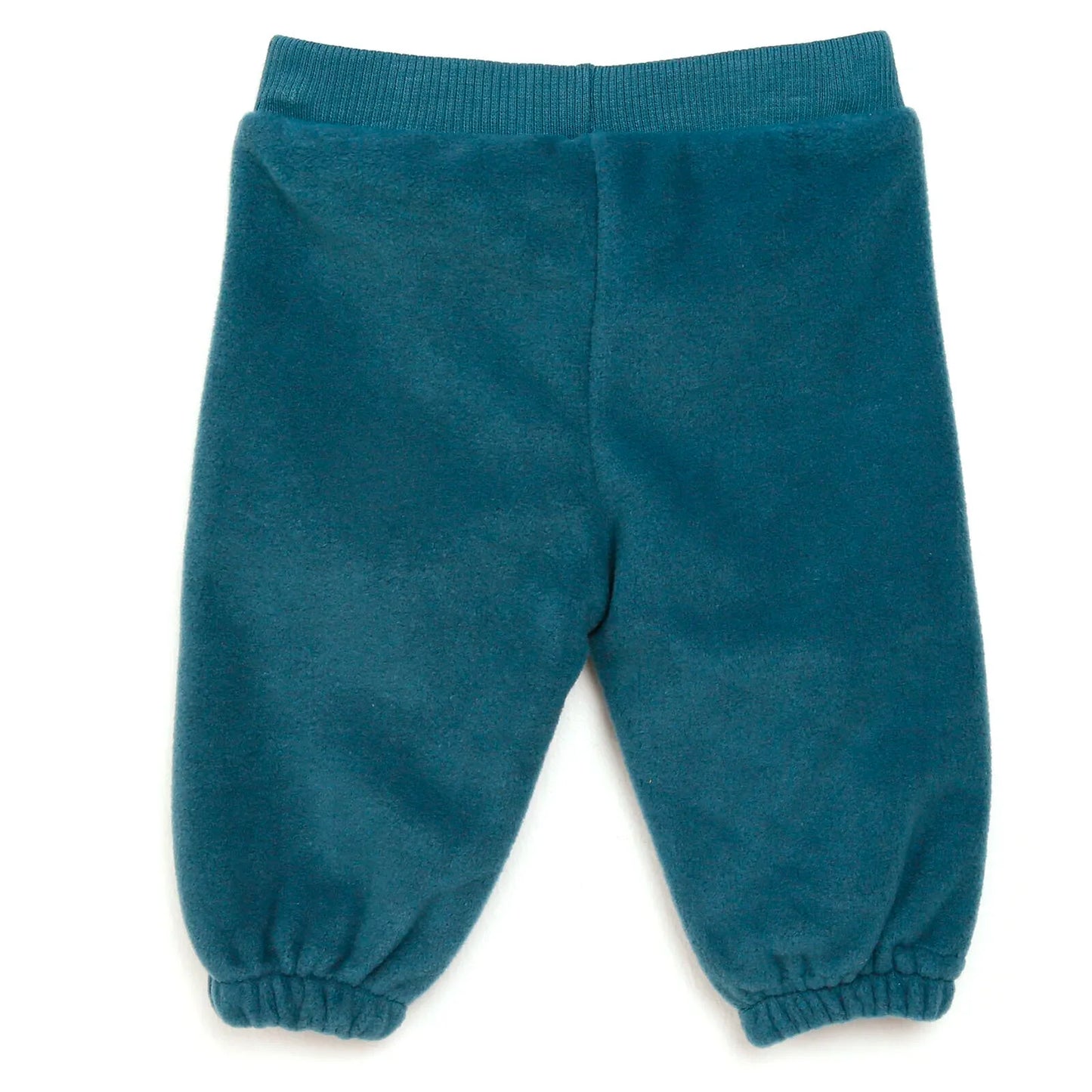 HelloBaby Basic Baby Boy Fleece Pants - Petrol Green