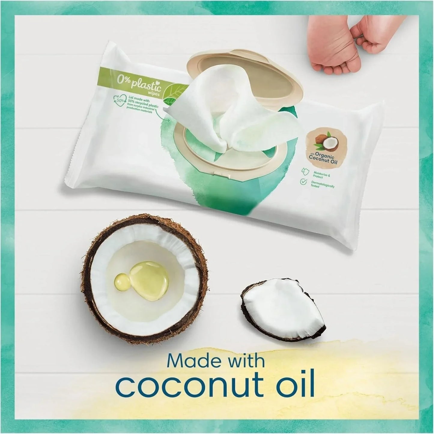 Pampers Harmonie Coco Baby Wipes 9x44 pcs