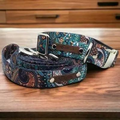 Dapper Doggo Delightful Collar Set - mezetto