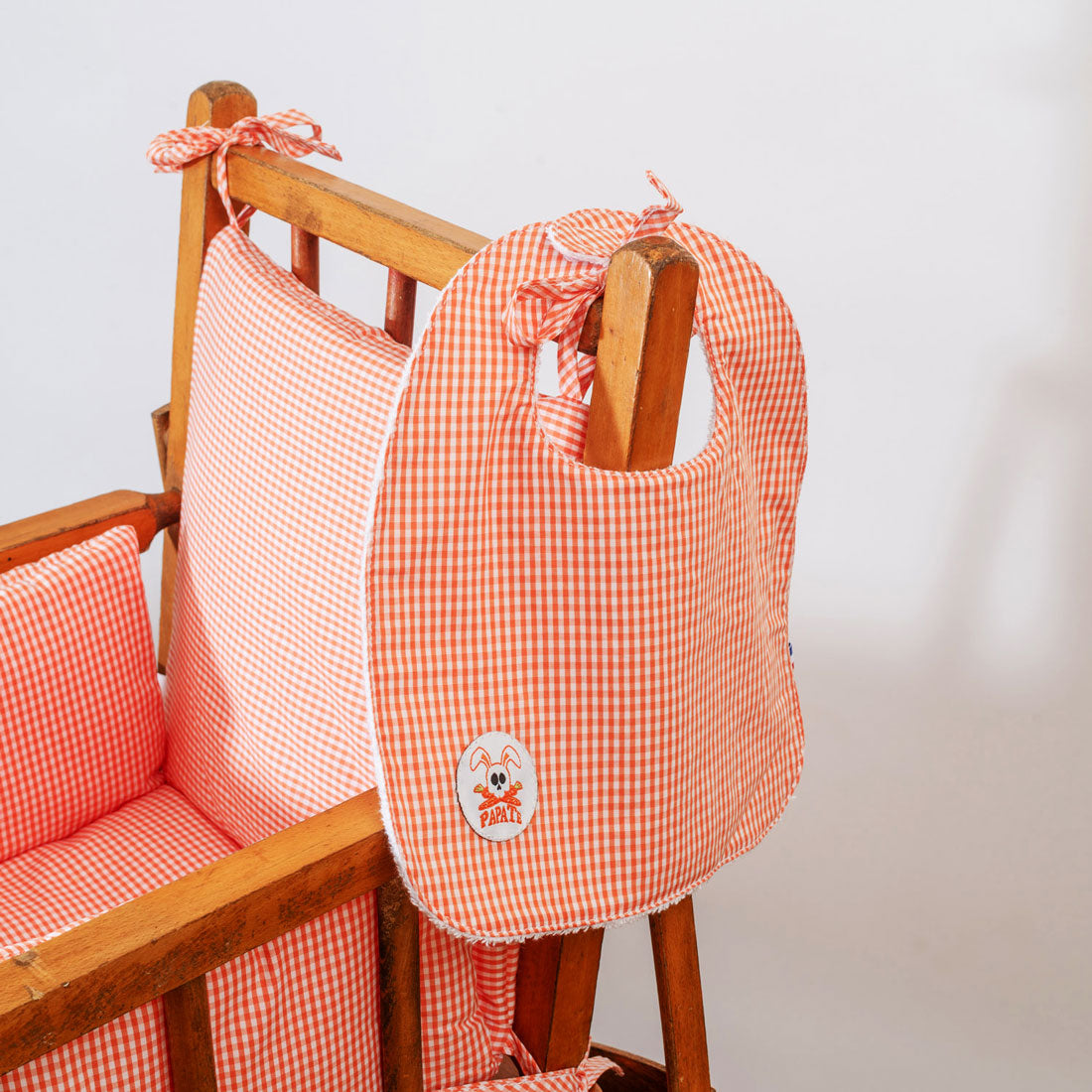 Organik Pamuklu Önlük - Vichy