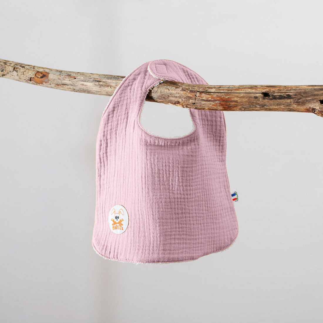 Organik Pamuklu Önlük - Pembe