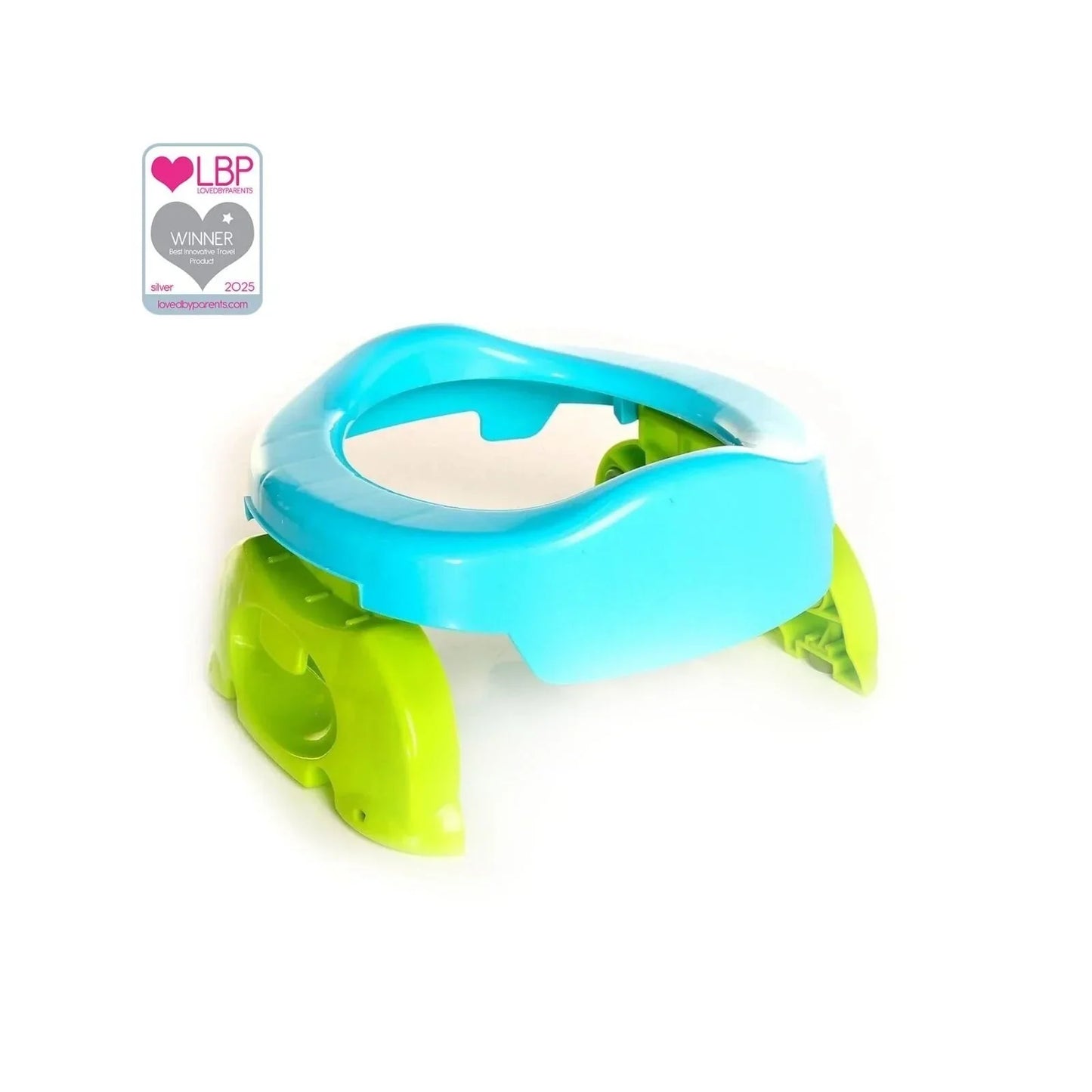 baby plus Portable Potty with Wipes & Disposable Nappy Bags