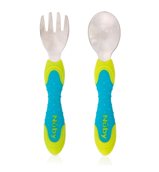 Nuby Stainless Steel Cutlery