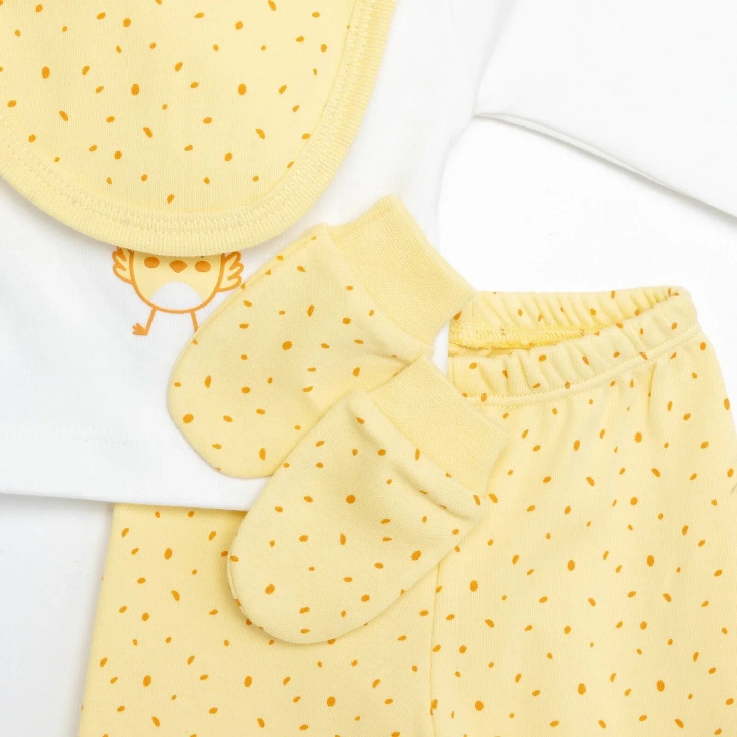 Little Life Girl 5 Piece Newborn Set - Yellow