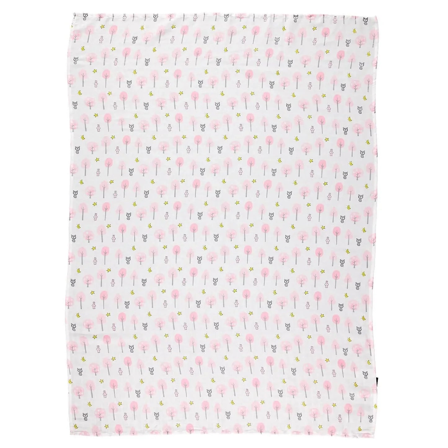Mollia Square Muslin Blanket - Light Pink
