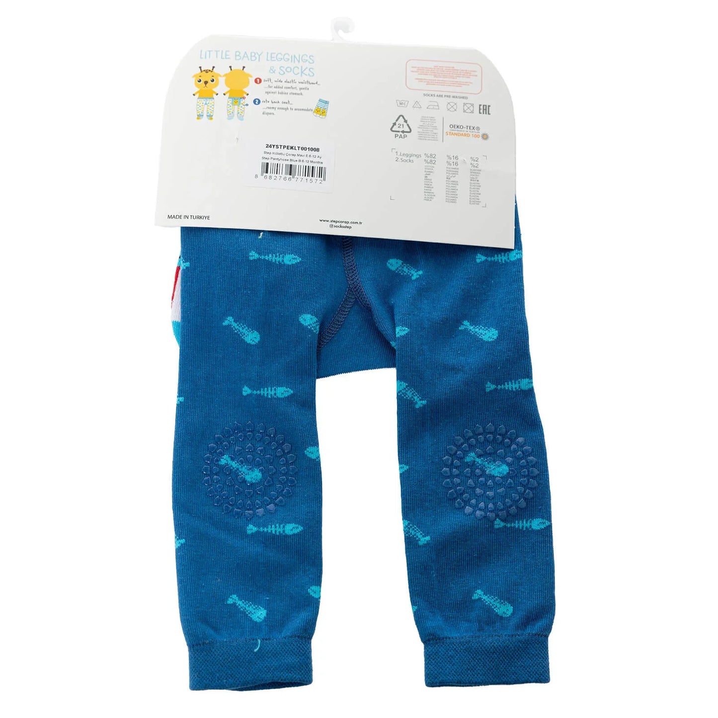 Step Baby Boy Tights and Socks - Blue