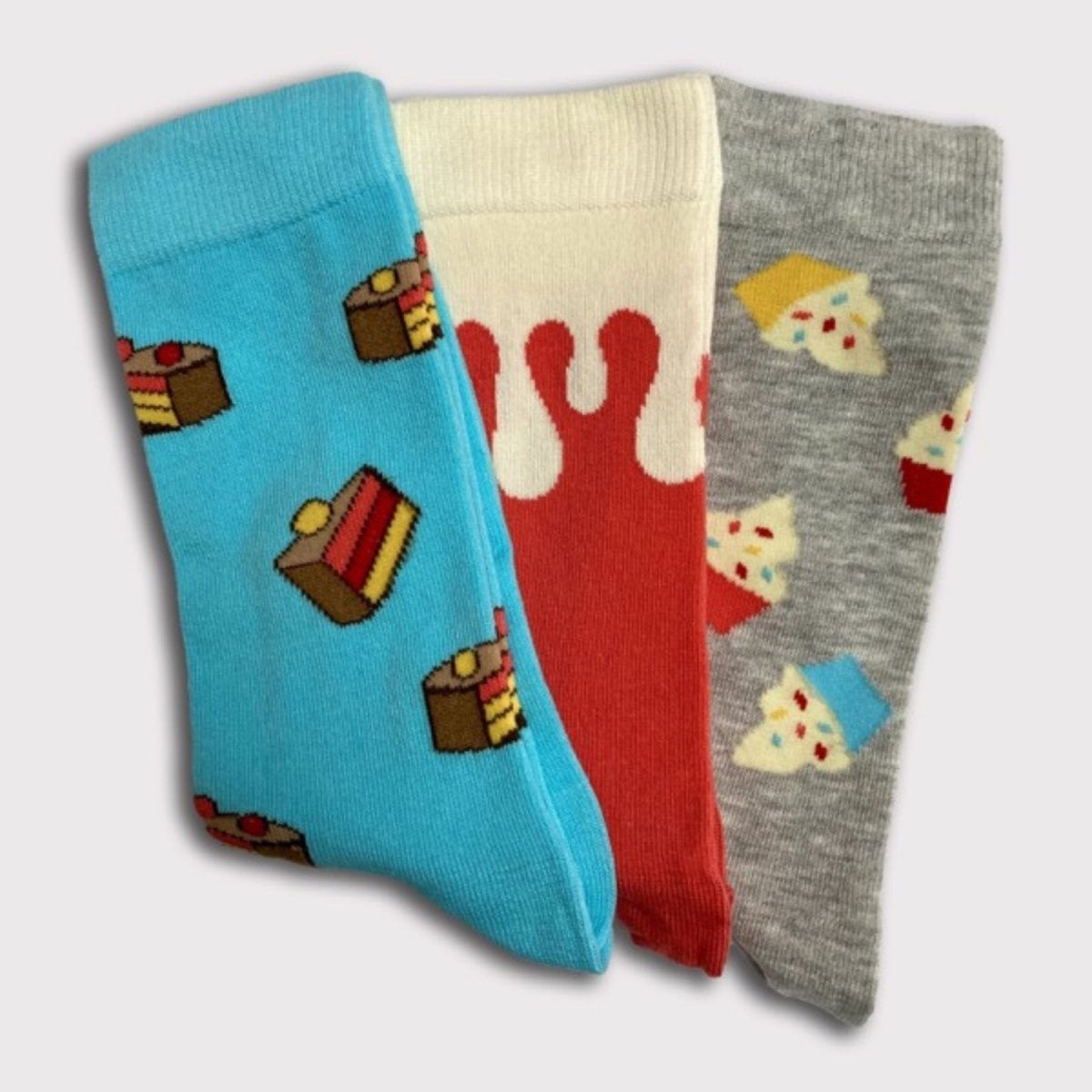 Boxt Socks Unisex Cake 3 pcs