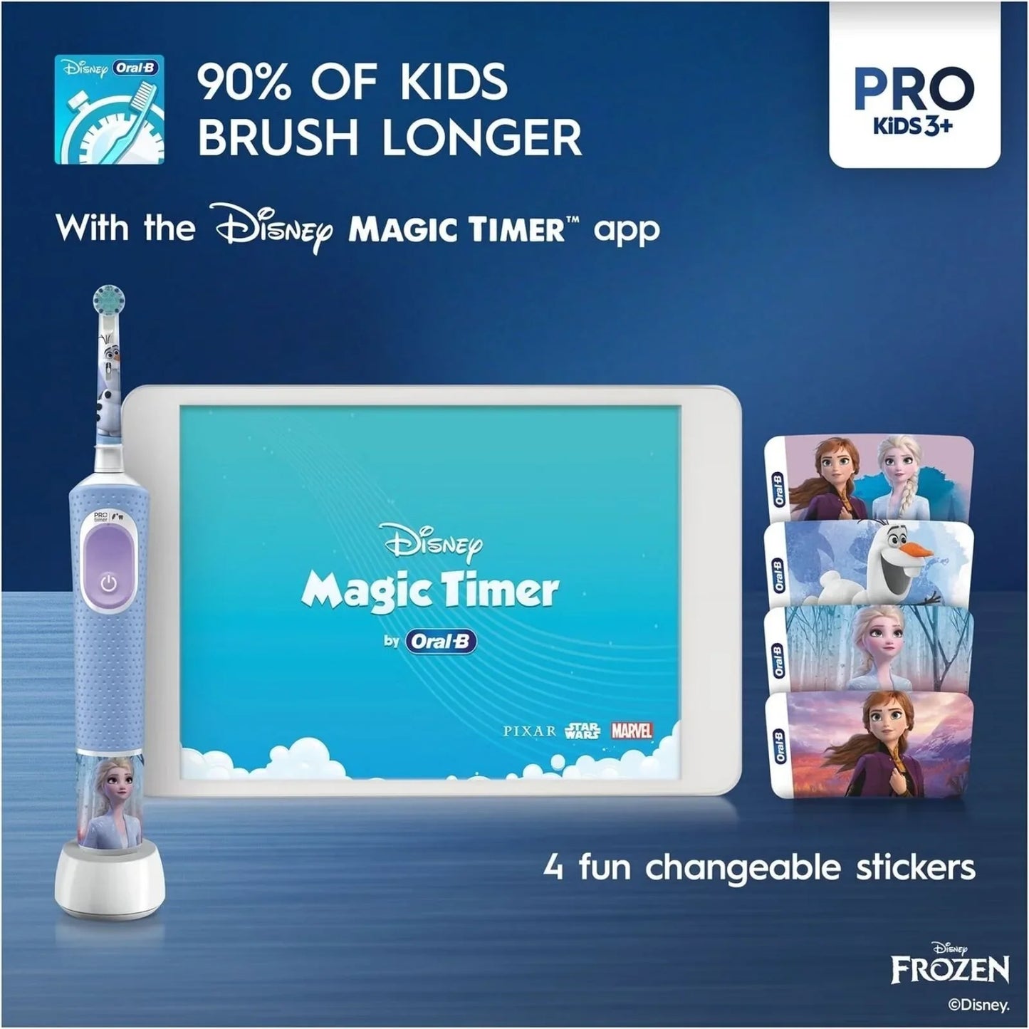 Oral-B Vitality Pro Kids Electric Toothbrush - Frozen