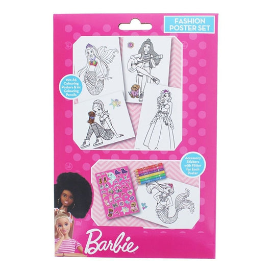 Barbie A5 Fashion Poster Set