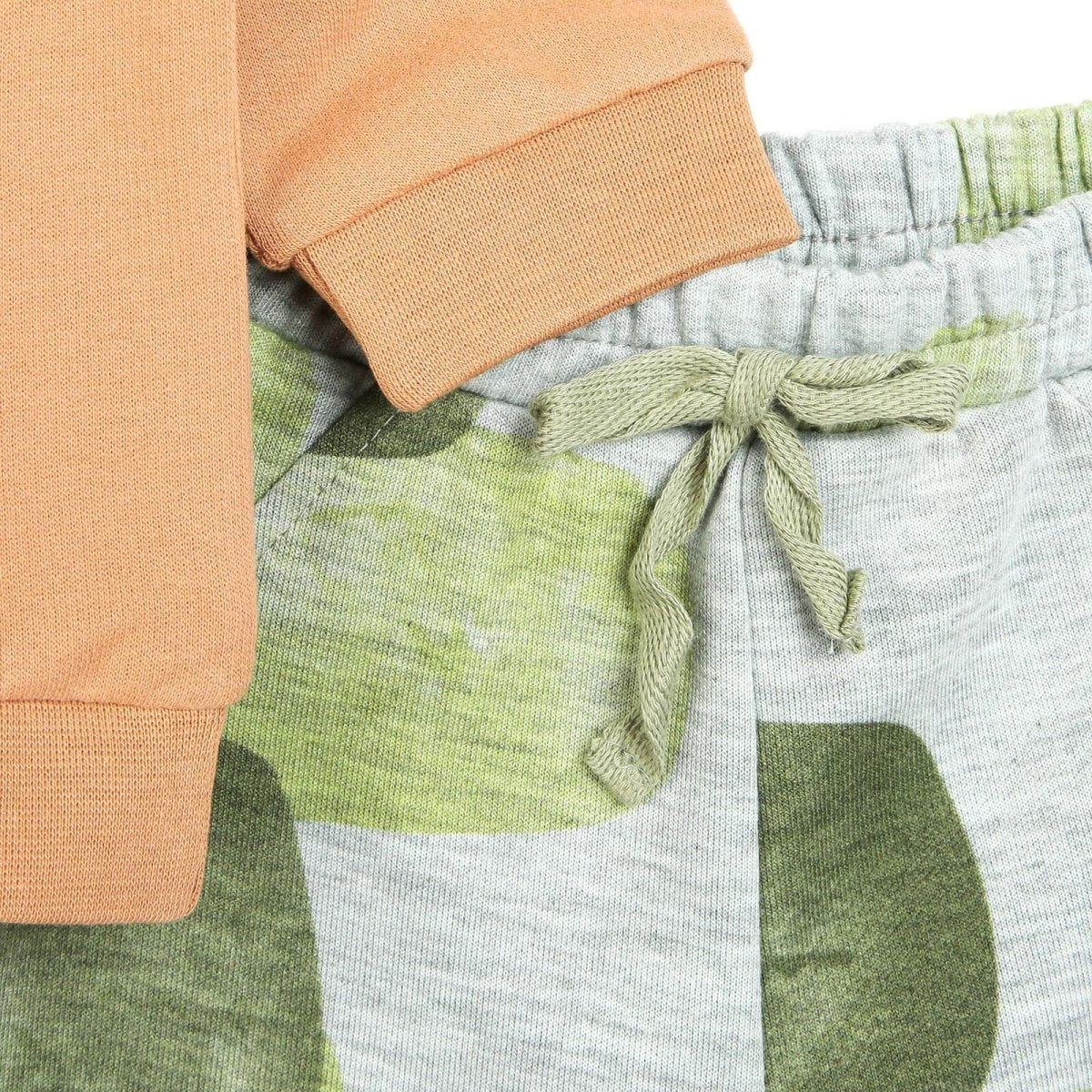 Cassiope Sweatshirt- Footless Bottom - Dark Orange