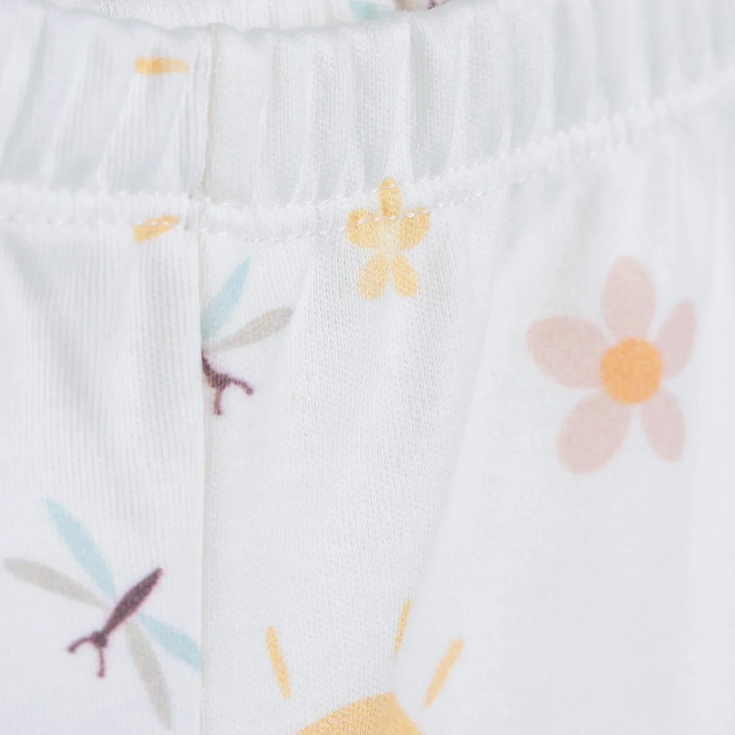 Pambuliq Baby Girl Long Sleeve Pyjamas Set - Light Yellow